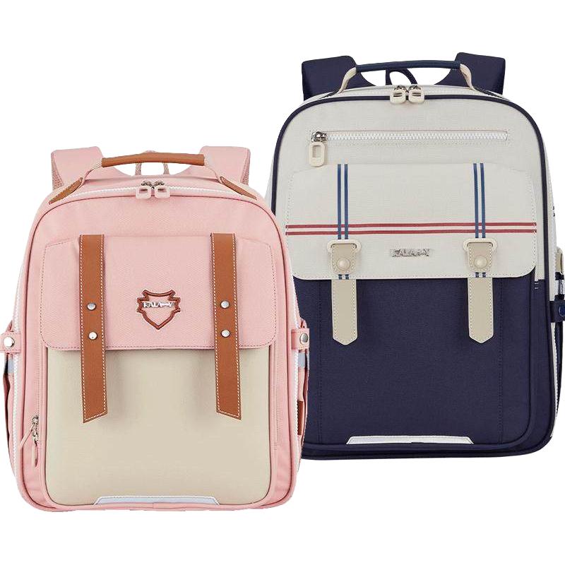 卡拉羊幼升小云朵书包1-3-6年级女防下坠升学减负双肩包背包