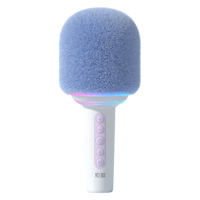  SOAIY/索爱 全民K歌 无线双麦互连蓝牙麦克风