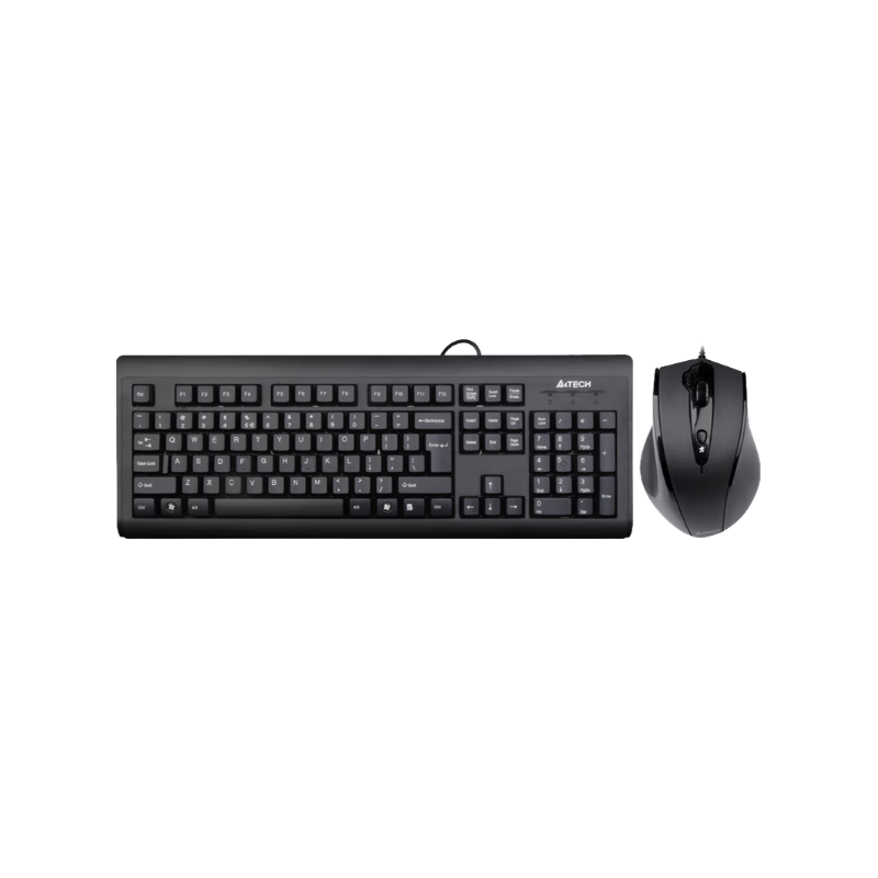 A4TECH 双飞燕 KB-N9100 有线键鼠套装 黑色