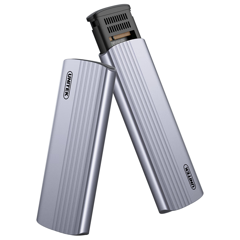 优越者M.2 NVMe固态硬盘盒Type-C3.2移动硬盘盒笔记本平板手机外接SSD机械硬盘读取盒子铝合金S241B