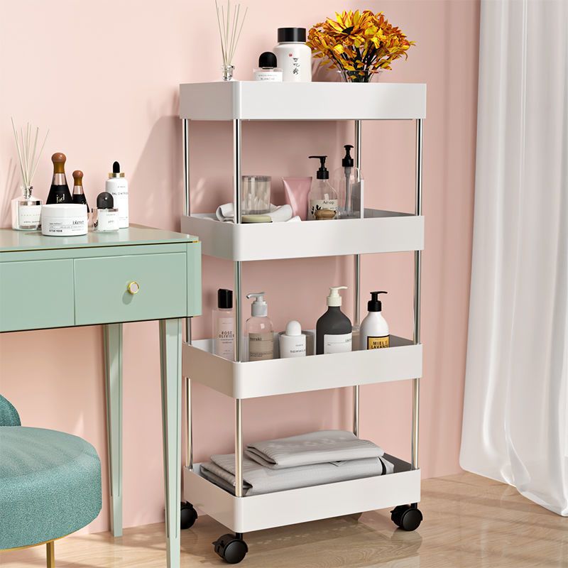 夹缝置物架落地多层卫生间家居小推车五层收纳大容量