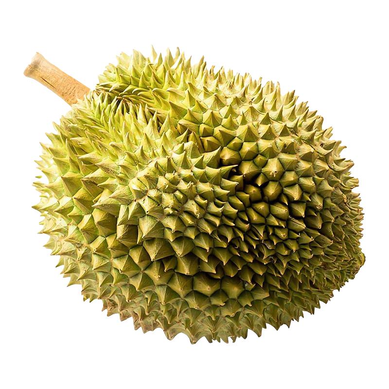 福来湾猫山王榴莲D197整果马来西亚液氮保鲜冷冻新鲜榴莲 5.6-6斤（保5房）