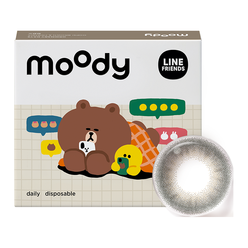 moody 美瞳随心搭多彩合集日抛10片