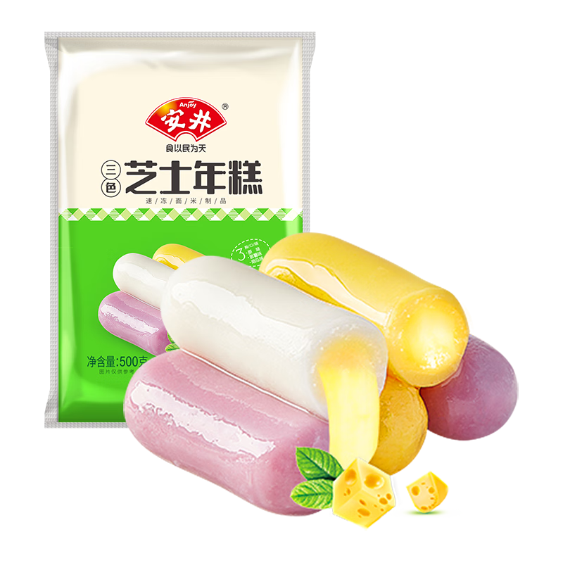 Anjoy 安井 三色芝士年糕 500g