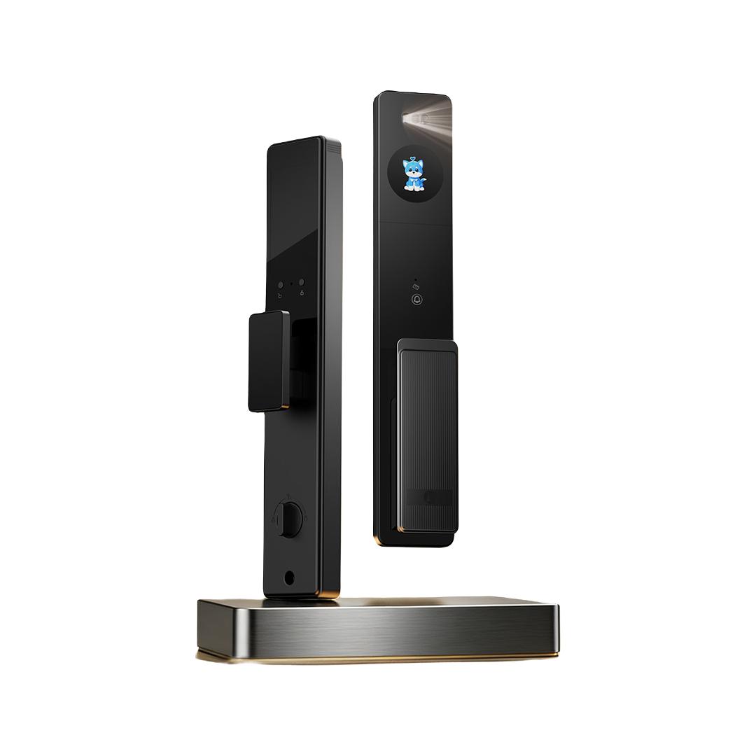 AI智能体|掌静脉|3D人脸|指纹识别 AI屏智能锁A7