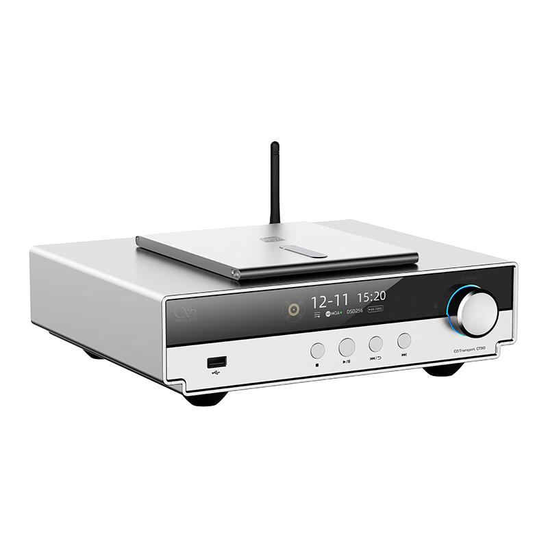 山灵CT90 CD数字转盘蓝牙HiFi顶开式碟仓设计支持MQA