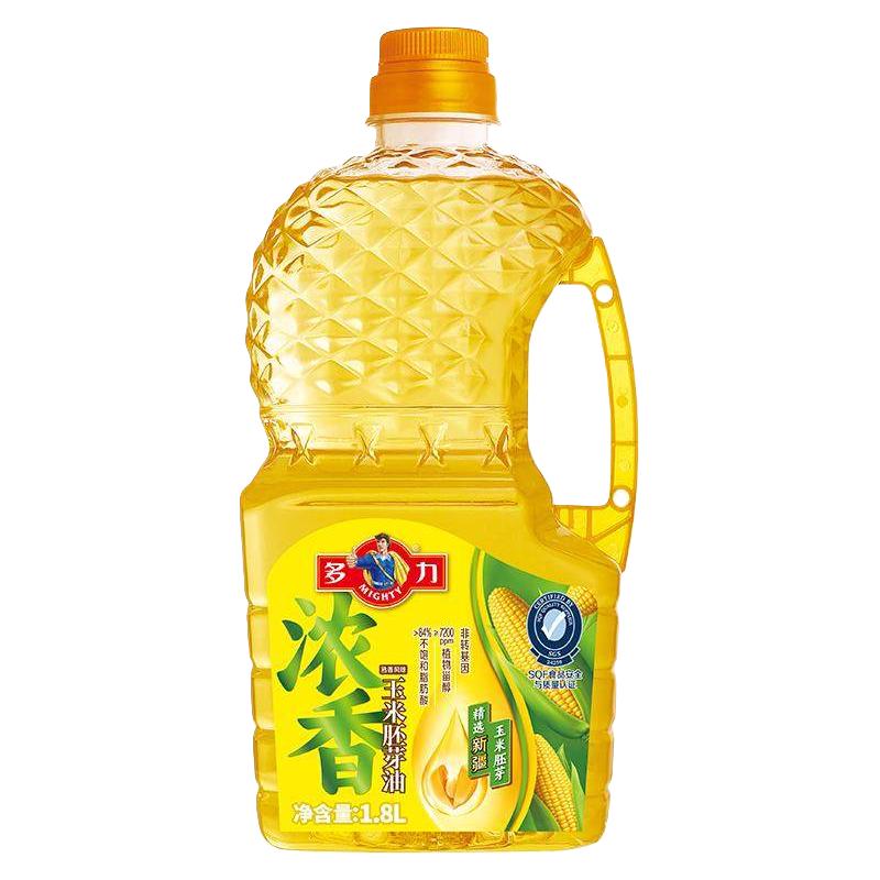 多力浓香玉米油1.8L食用油食用油营养家用熟榨浓香