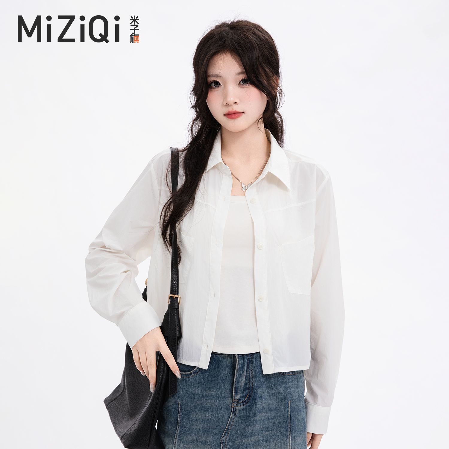 粉色薄款外套女2025春夏设计感小众简约纯色翻领宽松防晒上衣