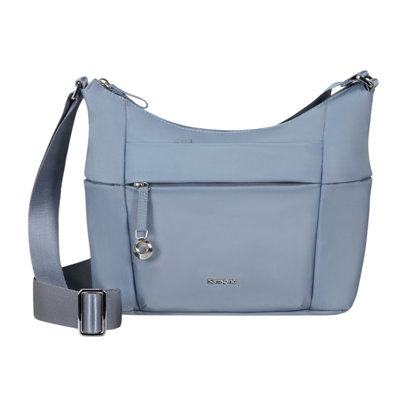 新秀丽 出游轻便斜挎包女轻奢高级感纯色上班通勤单肩包KP0