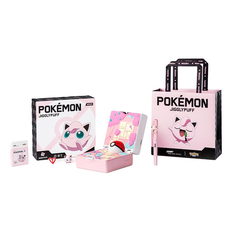 LAMY/凌美钢笔礼盒 狩猎系列年度款宝可梦联名钢笔套装 大文具 圣诞节正姿钢笔