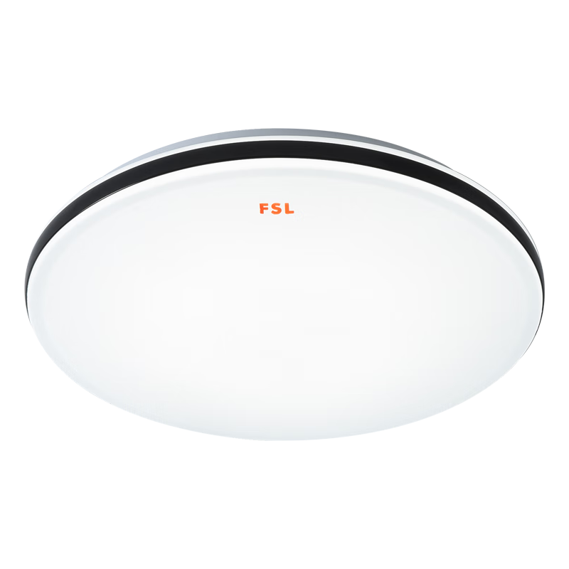 FSL佛山照明全光谱护眼吸顶灯调色卧室灯低蓝光Ra97悦夕24W圆