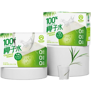 悠个 FRUITRULY椰子水风味饮料配料干净夏季解渴饮料解腻整箱250ml*10盒 250ml*10盒
