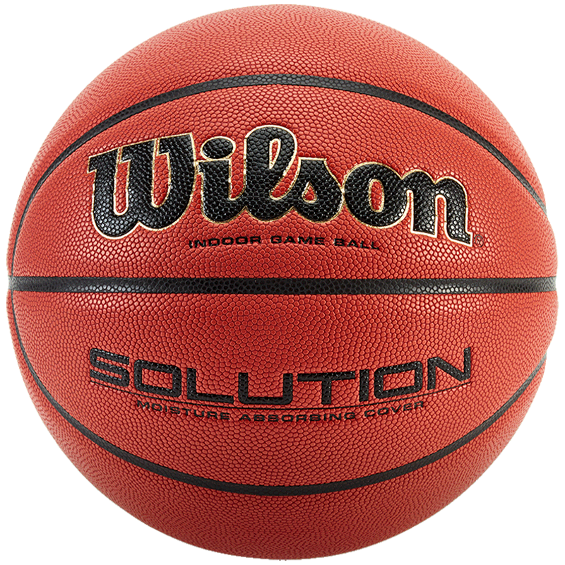 Wilson威尔胜Solution专业竞赛超纤吸湿手感室内成人7号篮球