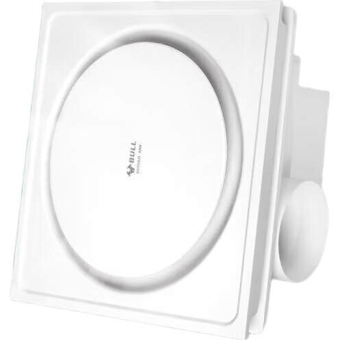 BULL 公牛 排气扇换气扇 GH10AJT厨房卫生间40W、170m³/h大风量换气低噪舒适