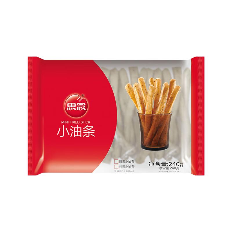  思念 火锅食材丸子  茴香小油条240g