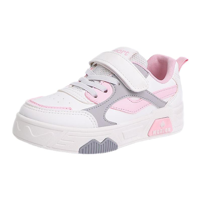 温小影秋季儿童运动鞋男童中小童小白鞋女童鞋子儿童 蓝色 28 (内长17.7厘米)