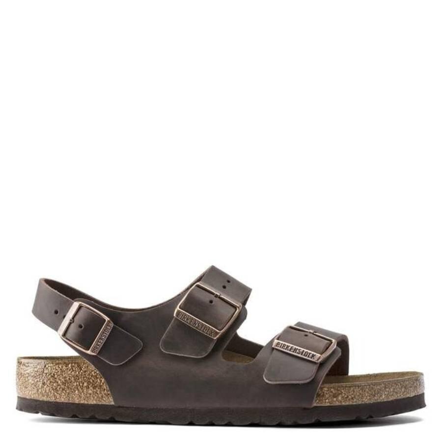 Birkenstock Milano Oiled Leather Sandals, Brand Size 42 ( US Size 9 )