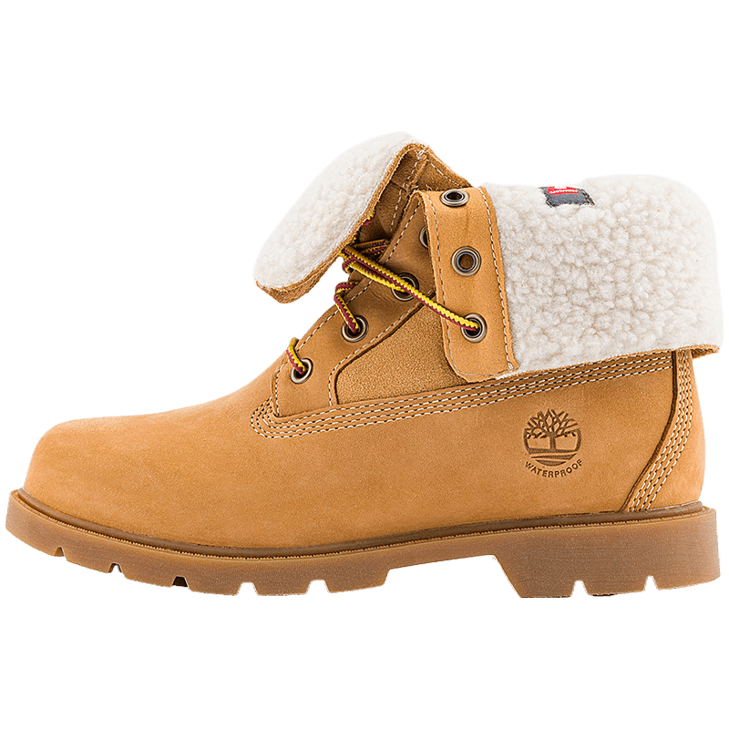 添柏岚（Timberland）女鞋24秋冬休闲防水高帮鞋两穿翻靴|A1KGC A1KGC231/小麦色 37