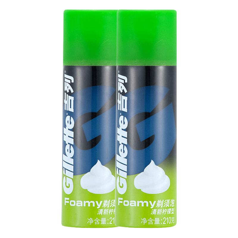 Gillette 吉列 男士FOAMY剃须泡 清新柠檬型