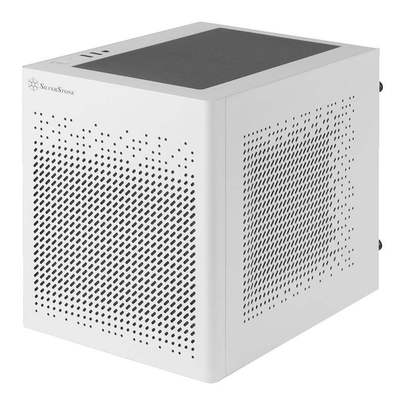  银昕 SilverStone SST-SG16W MINI-ITX机箱 非侧透 白色