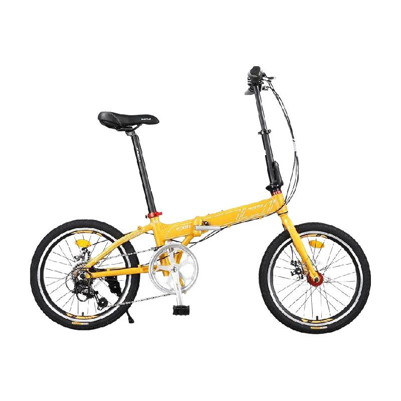 邦德富士达便携折叠7速超轻铝合金自行车男女生可放后备箱通勤车