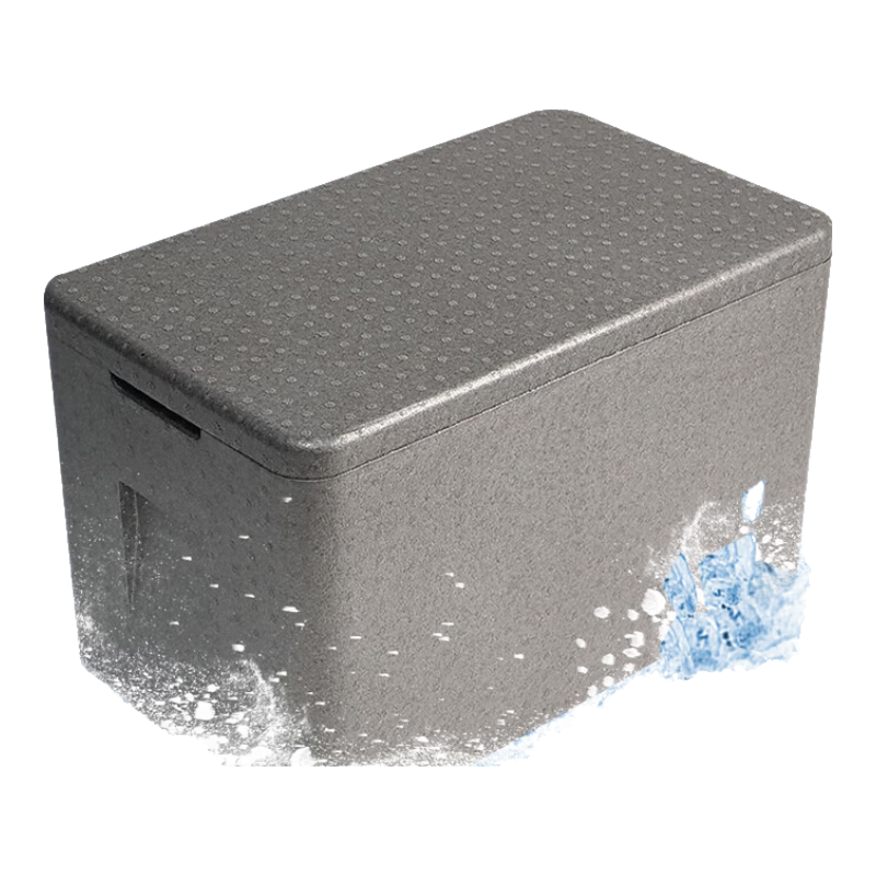 海斯迪克 EPP保温箱周转运输冷藏箱快餐保鲜泡沫箱配送箱