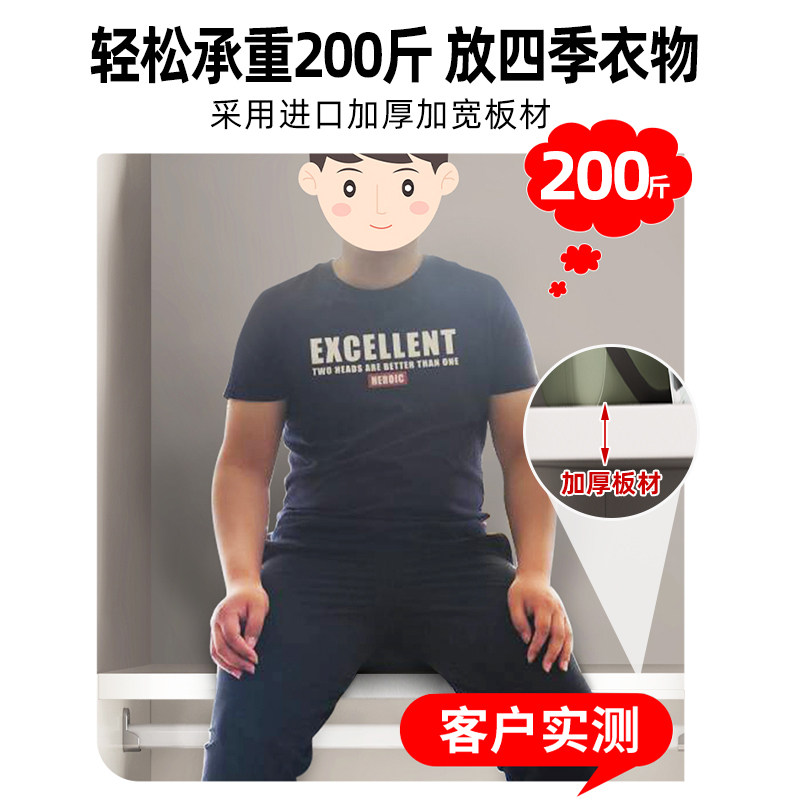 衣柜卧室家用推拉门衣柜简易柜子出租房用小户型2024衣柜