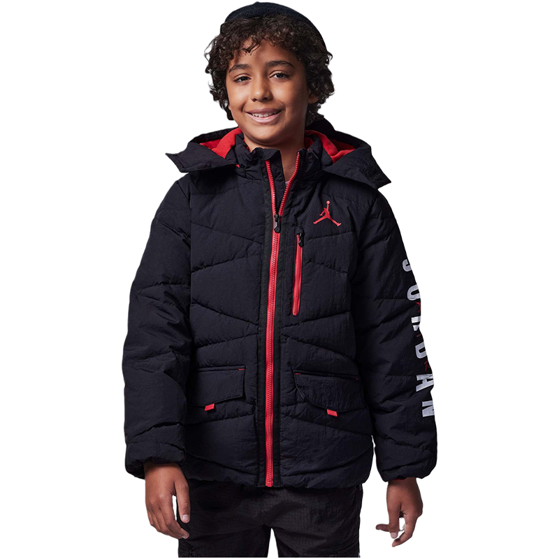 NIKE 耐克童装男童短款羽绒服冬季新款儿童保暖上衣外套