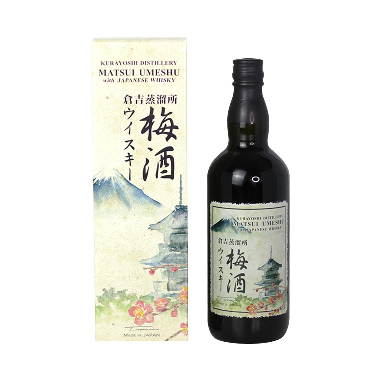 【原瓶】日本松井梅酒-混合威士忌14%700ml×1瓶
