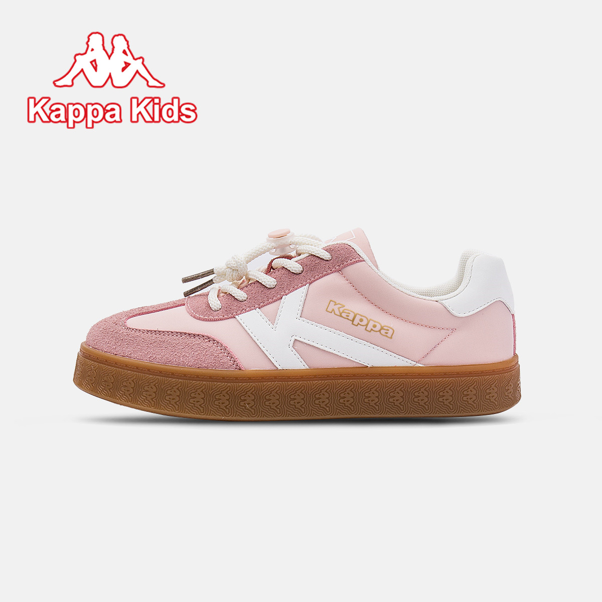 kappa kids卡帕2025秋冬大童男童鞋子女童儿童休闲运动板鞋