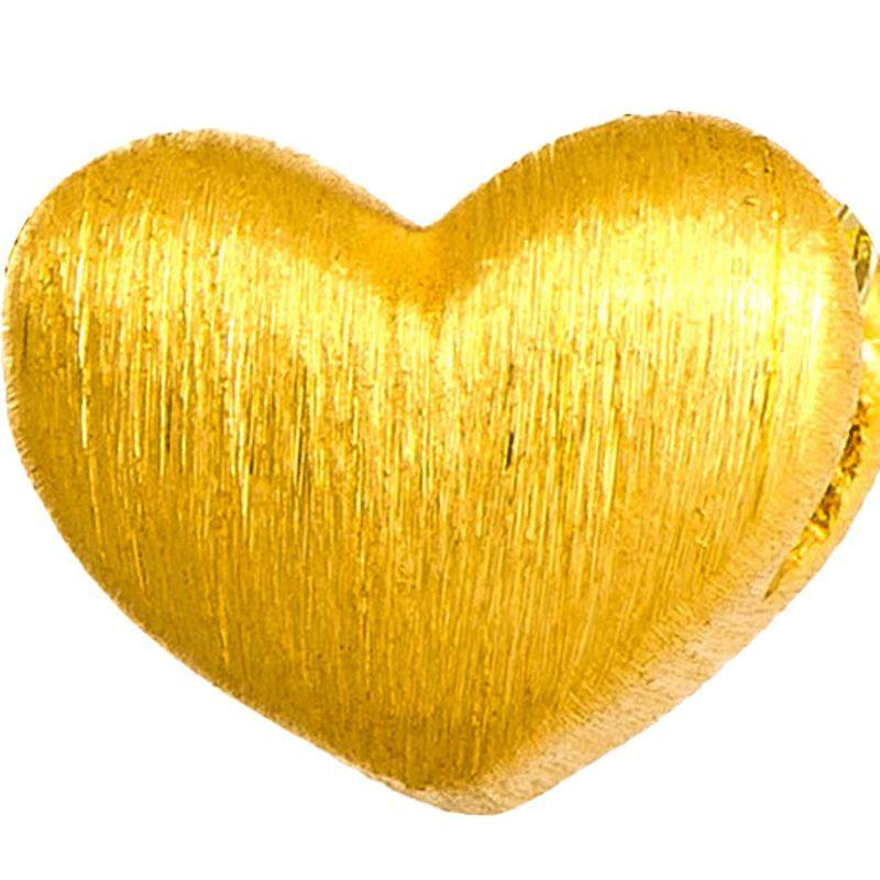 CHJ JEWELLERY 潮宏基 XPG30003047 小桃心足金转运珠