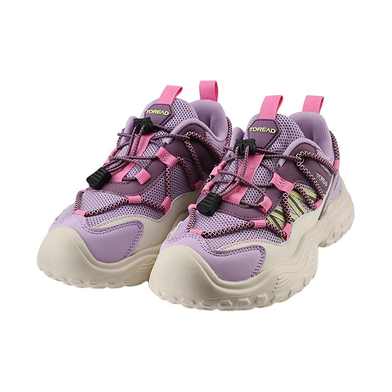 探路者儿童运动鞋2025年男女童鞋户外轻便回弹舒适运动鞋