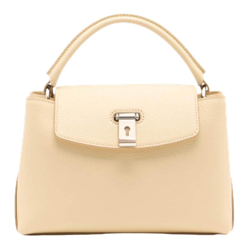 BALLY巴利25秋冬LOCK ME牛皮革女士手提包6311738