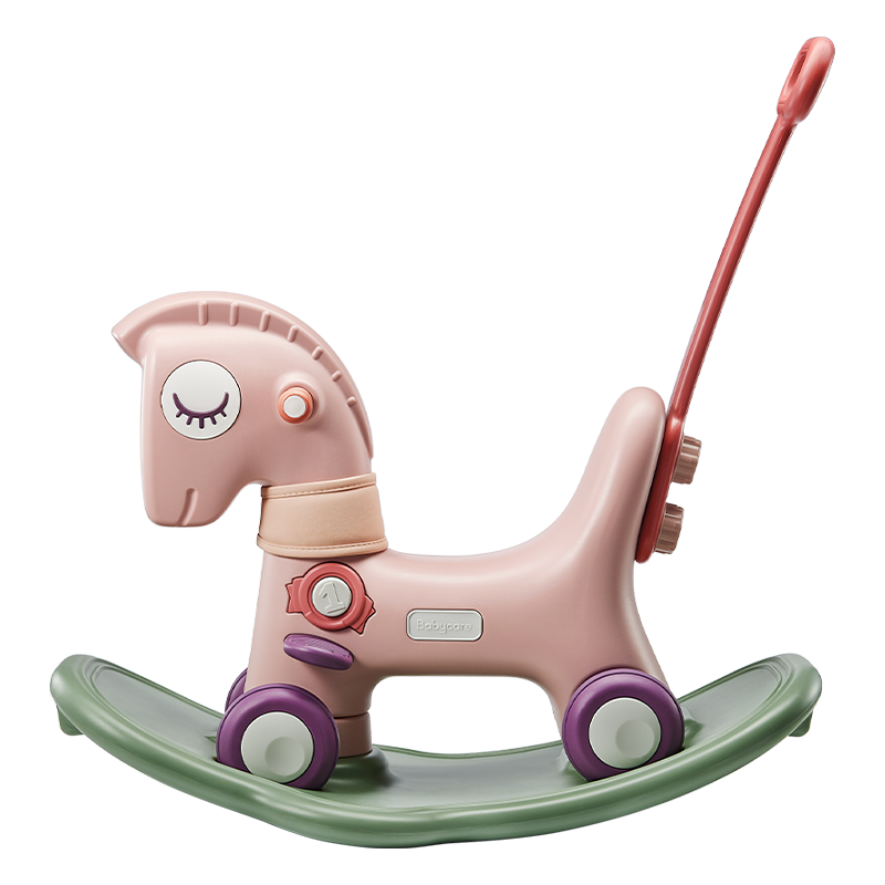 babycare 儿童摇摇马溜溜车婴儿周岁礼物宝宝木马玩具