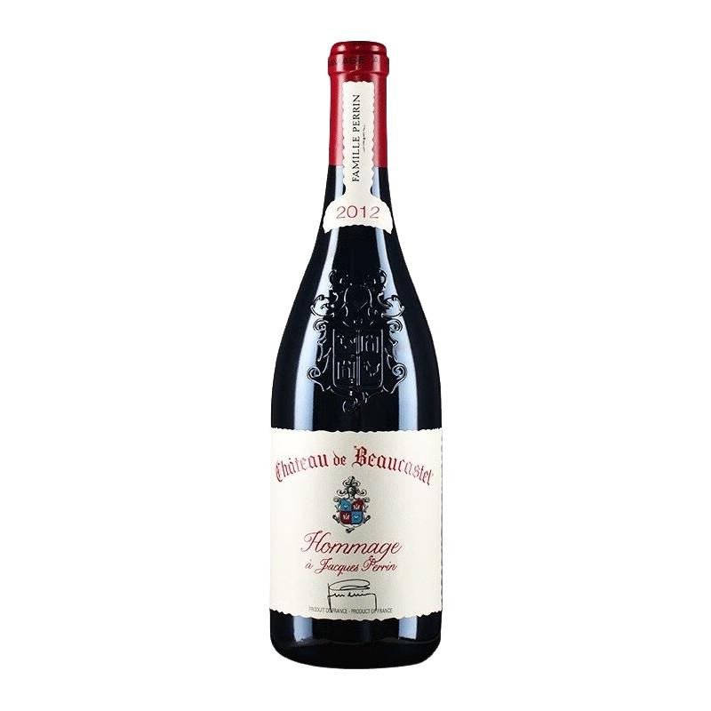 Chateau de Beaucastel 博卡斯特尔酒庄 博卡斯特尔酒庄教皇新堡致敬雅克佩兰干型红葡萄酒 2012年