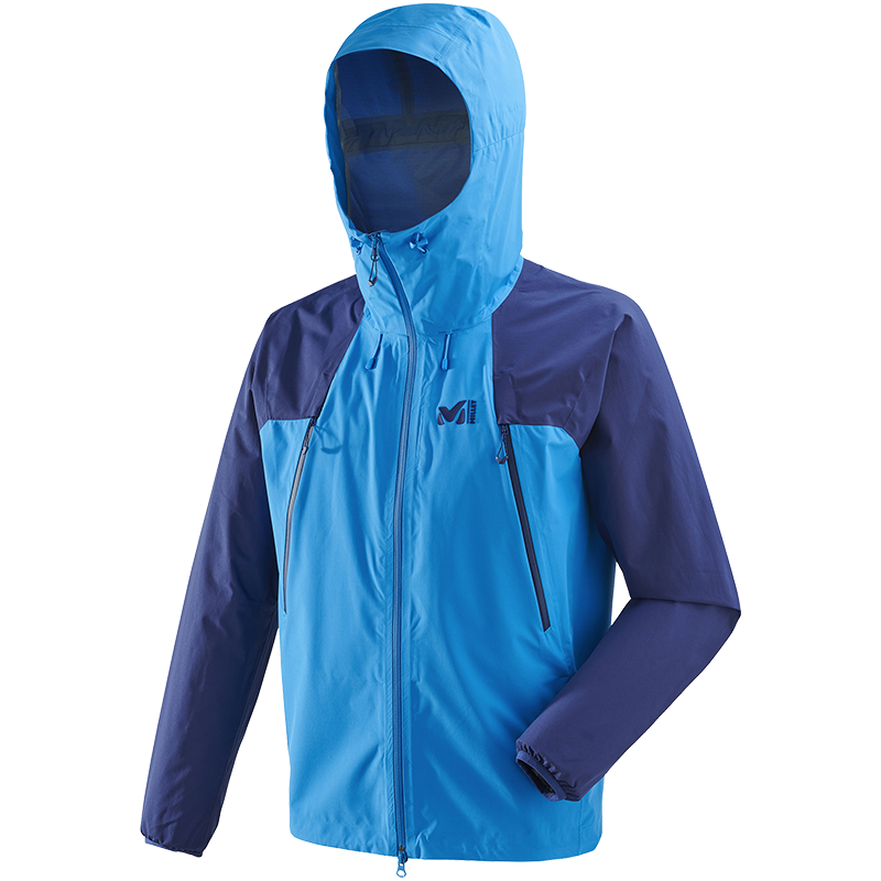 法国觅乐MILLET2.5层防风冲锋衣男女防水透气登山服外套MIV8263
