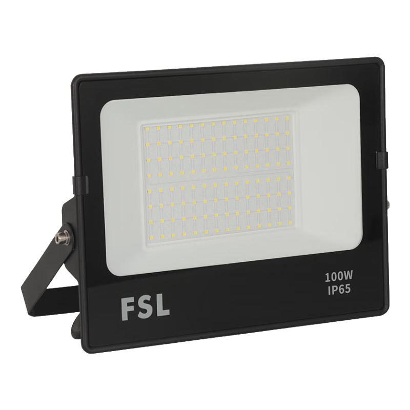FSL佛山照明LED投光灯100W工业灯照明探照灯户外IP65防尘防水天耀 100W白光 照射约100-110平方