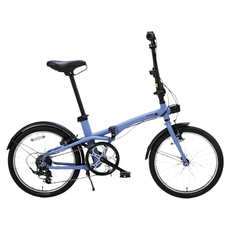 DECATHLON 迪卡侬 折叠自行车20寸变速通勤便携学生超轻折叠车OVB1