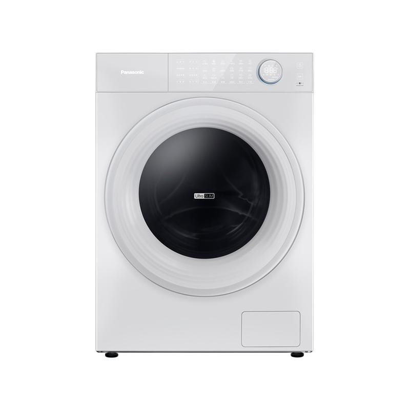 松下10kg超薄洗衣机全自动家用滚筒洗脱一体M2J1