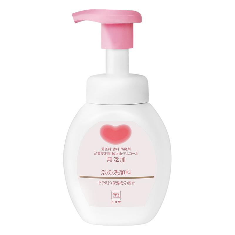 COW牛乳石碱牛牌无添加保湿泡沫洗面奶氨基酸洁面乳温和清洁补水