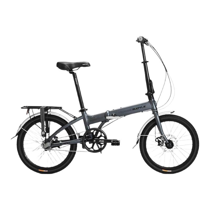 邦德富士达E300-2折叠自行车禧玛诺内三速变速铝合金超轻便携单车