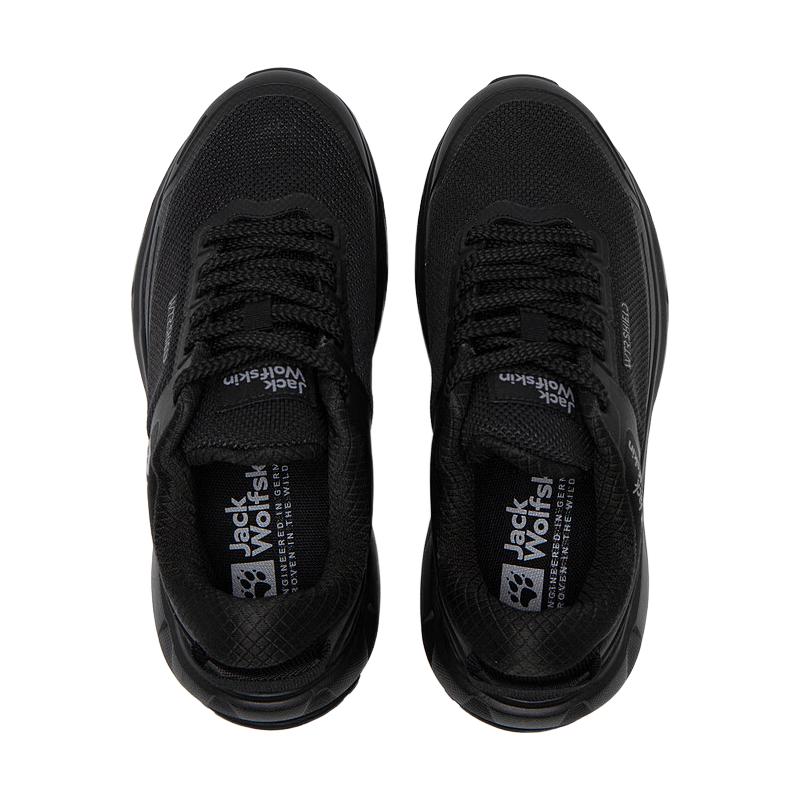 jackWolfskin狼爪25秋冬女款多功能休闲徒步放风鞋运动鞋登山鞋4065431 黑色/6000 38