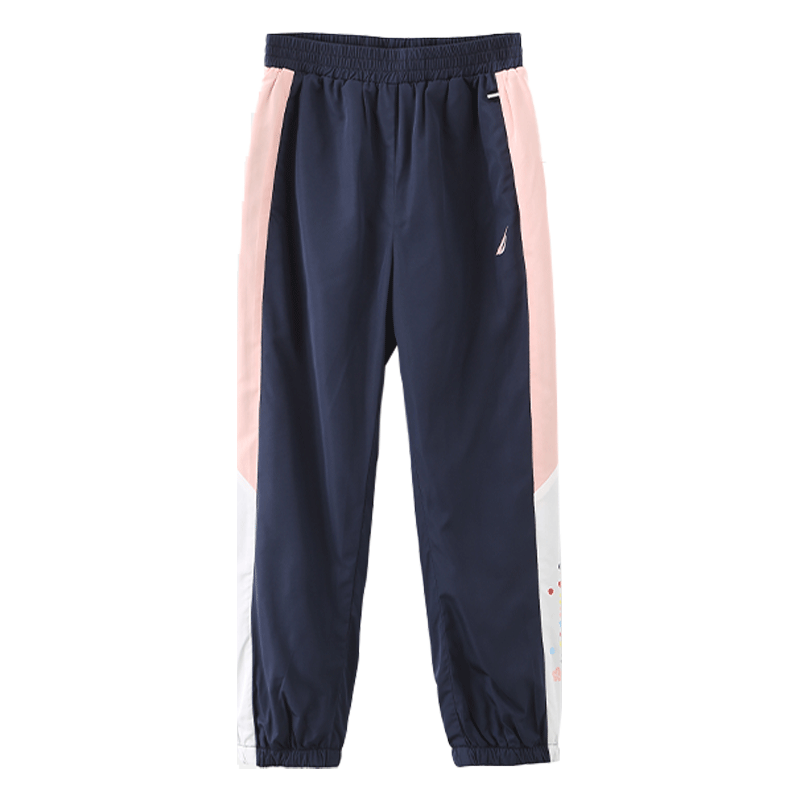 诺帝卡NAUTICA 女童运动长裤春秋儿童透气束脚裤校服裤卫裤