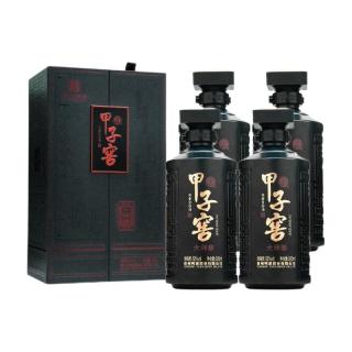 鸭溪窖 鸭溪甲子窖 贵州鸭溪窖 52度浓香白酒 高档高端原箱送礼 52度 500mL 4瓶