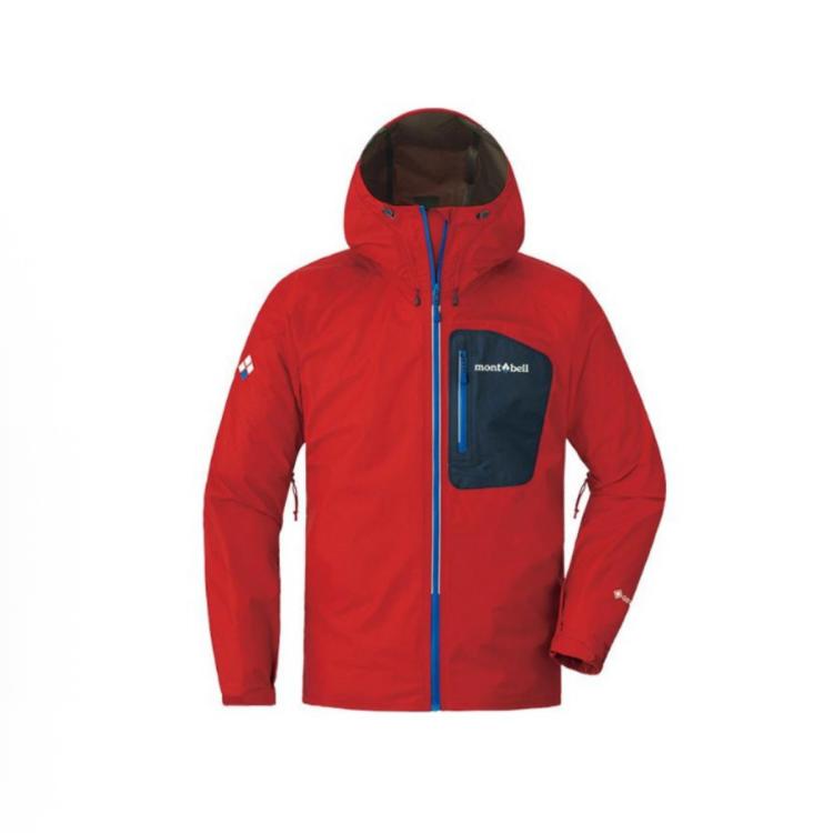 mont·bell 拼色简约休闲连帽男士冲锋衣