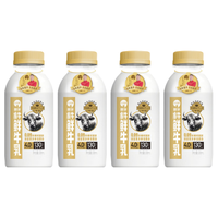百菲酪 4.0乳蛋白水牛鲜牛奶 4.0g优质乳蛋白巴氏杀菌乳 低温牛奶水牛奶 208ml*4瓶