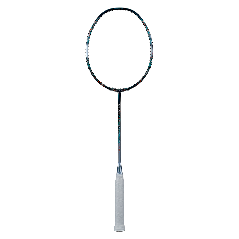 川崎（KAWASAKI）GT77羽毛球拍全碳素纤维训练比赛超轻耐打高弹性专业级进攻型单拍 GT77【祖母绿丨粉线】拍1发4 29磅(省队高手)