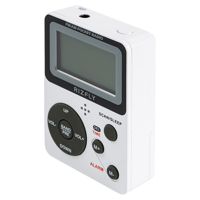 米跃MY-06 便携式迷你FM/AM两波段收音机会议培训旅游调频接收器
