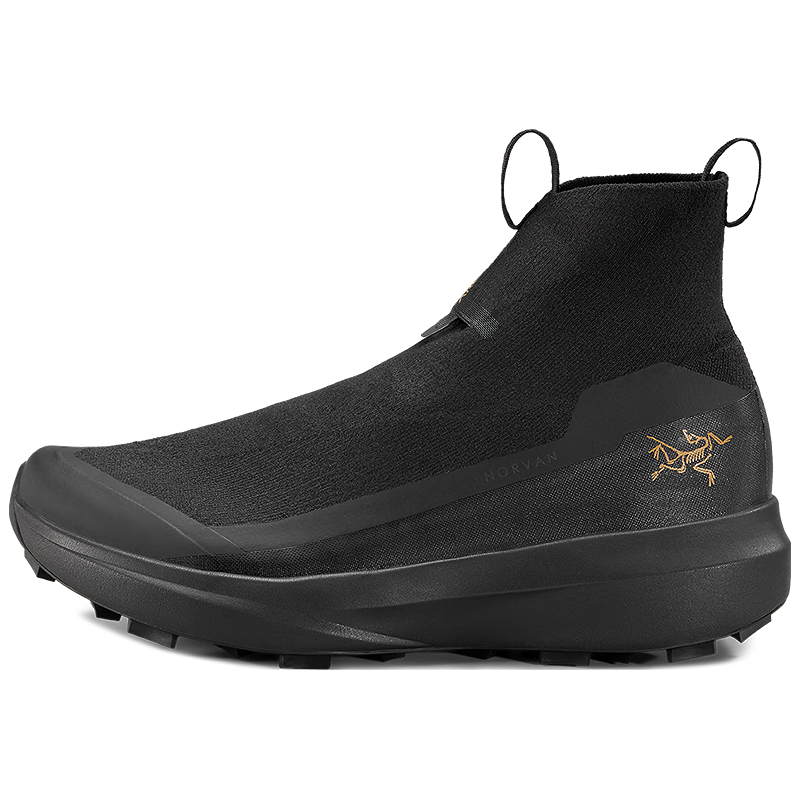 ARC'TERYX始祖鸟 NORVAN 4 NIVALIS 男子 越野跑鞋 BLACK/BLACK/黑色/黑色 40.5 7