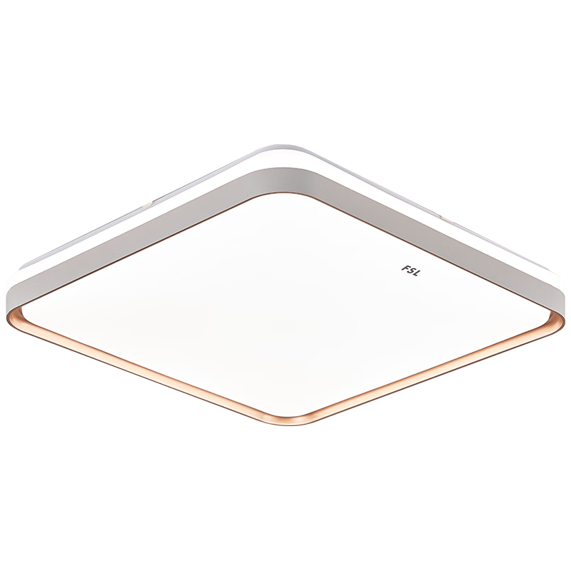 FSL佛山照明客厅吸顶灯简约现代方形书房LED照明灯48W宇汐